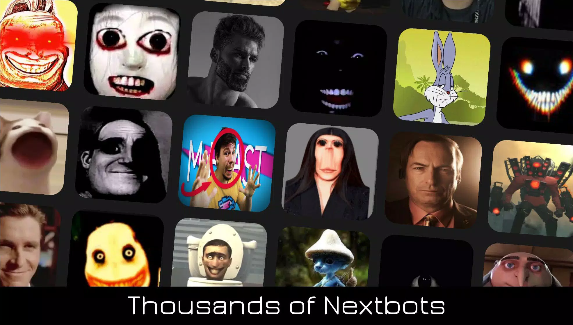 Nextbots Online ภาพหน้าจอ 0