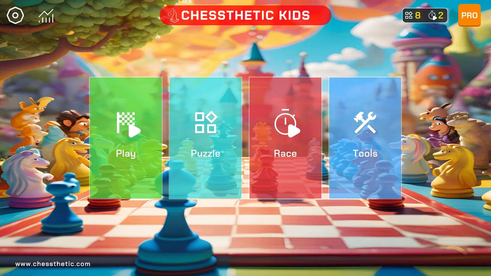 Chessthetic Kids Captura de tela 0