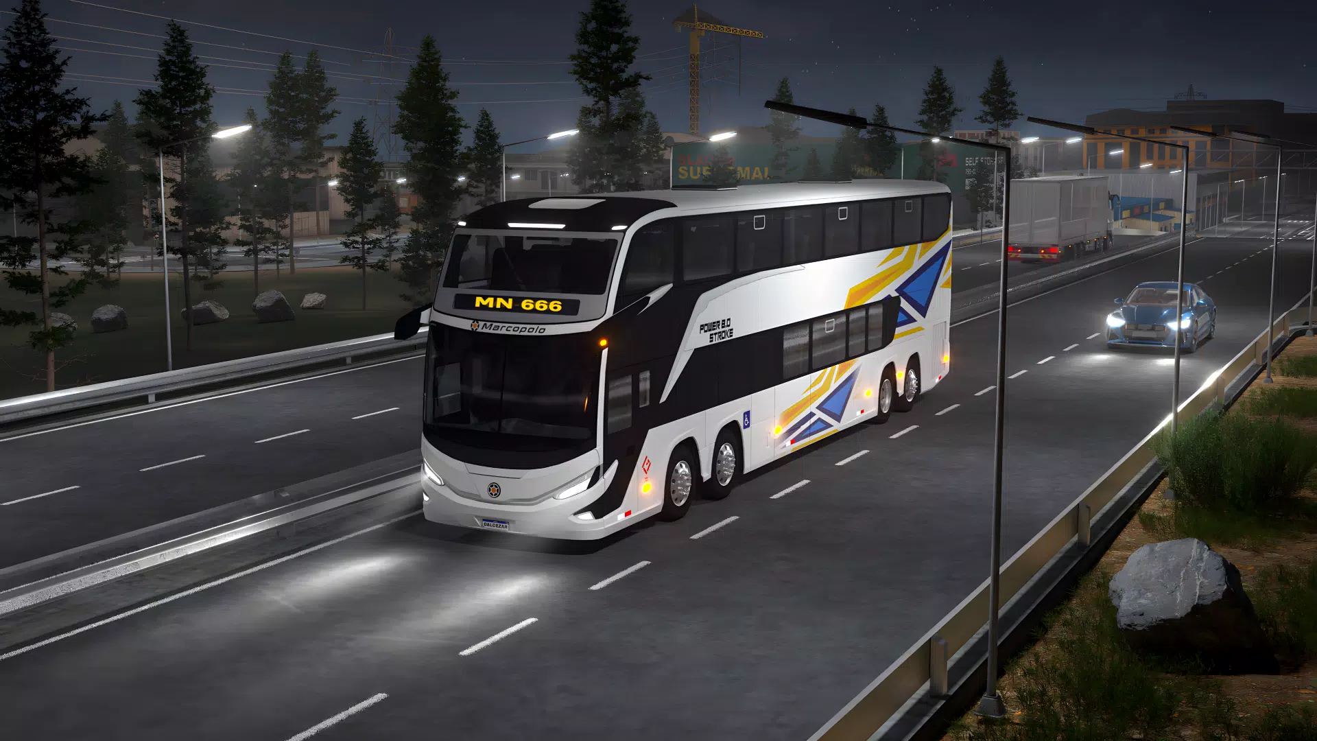 Bus Coach Simulator: City Bus 스크린샷 2