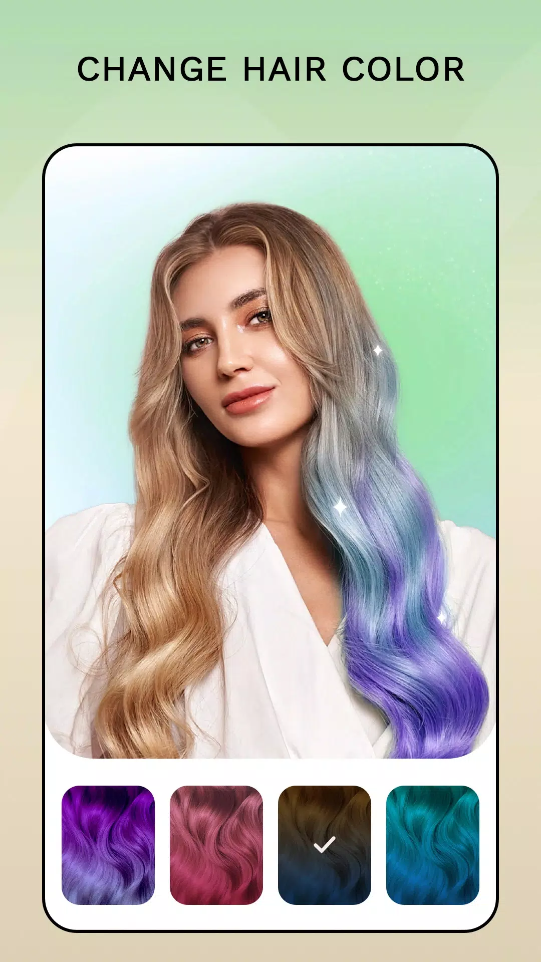 Hair Color Changer: Hairstyles ဖန်သားပြင်ဓာတ်ပုံ 0