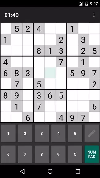 Open Sudoku Schermafbeelding 2