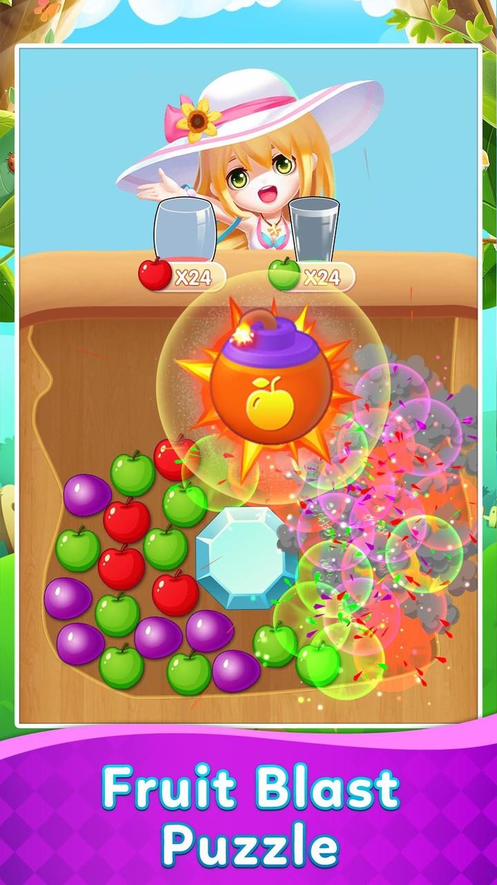 Fruit Blast Puzzle स्क्रीनशॉट 0