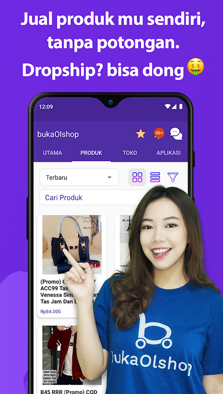 bukaOlshop - Buat App Toko应用截图第1张