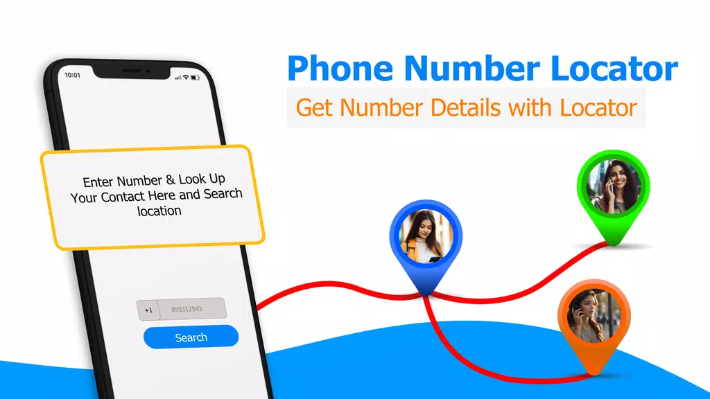 GPS Mobile Number locator App Ekran Görüntüsü 1