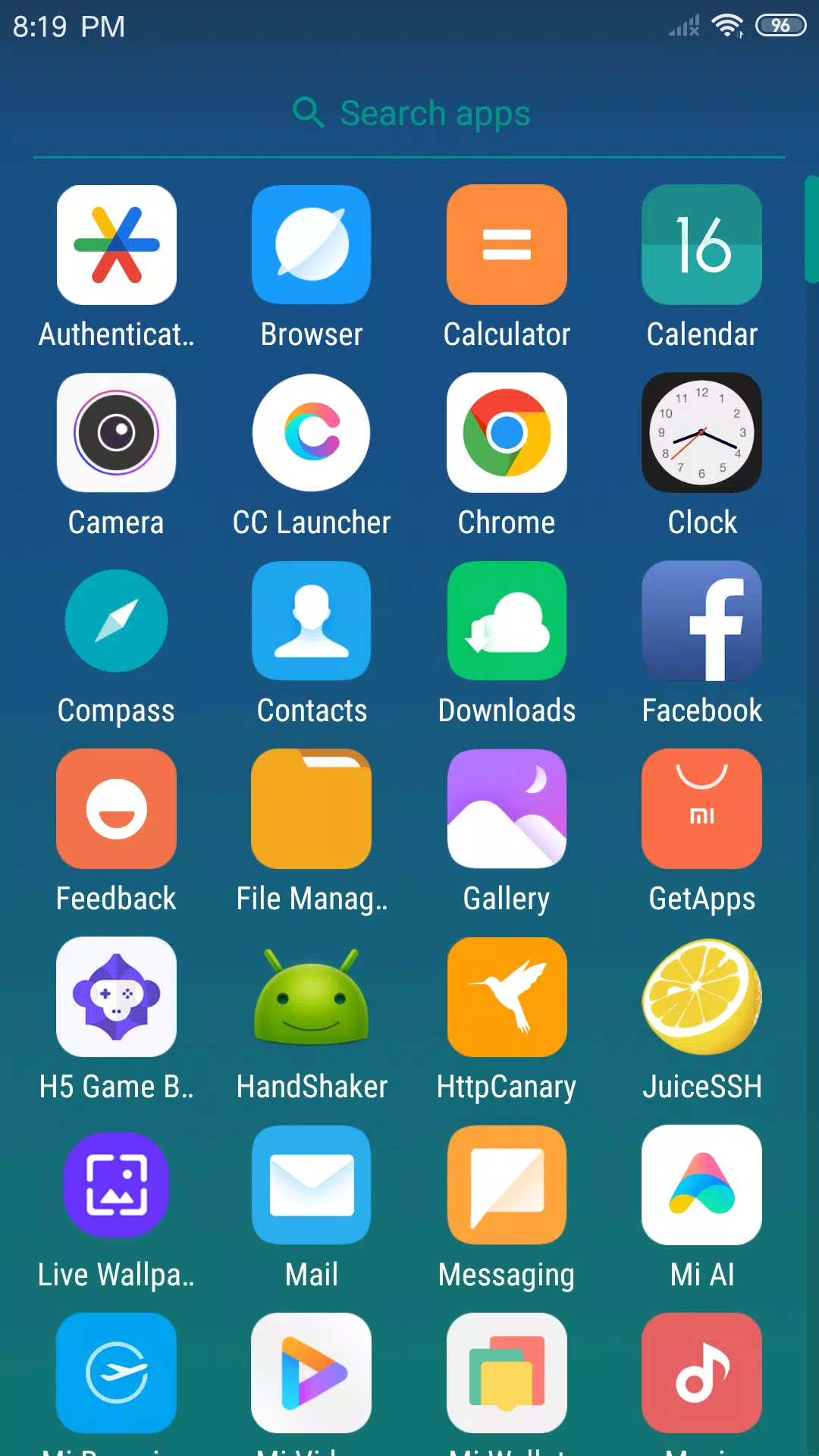 X Launcher Ảnh chụp màn hình 2