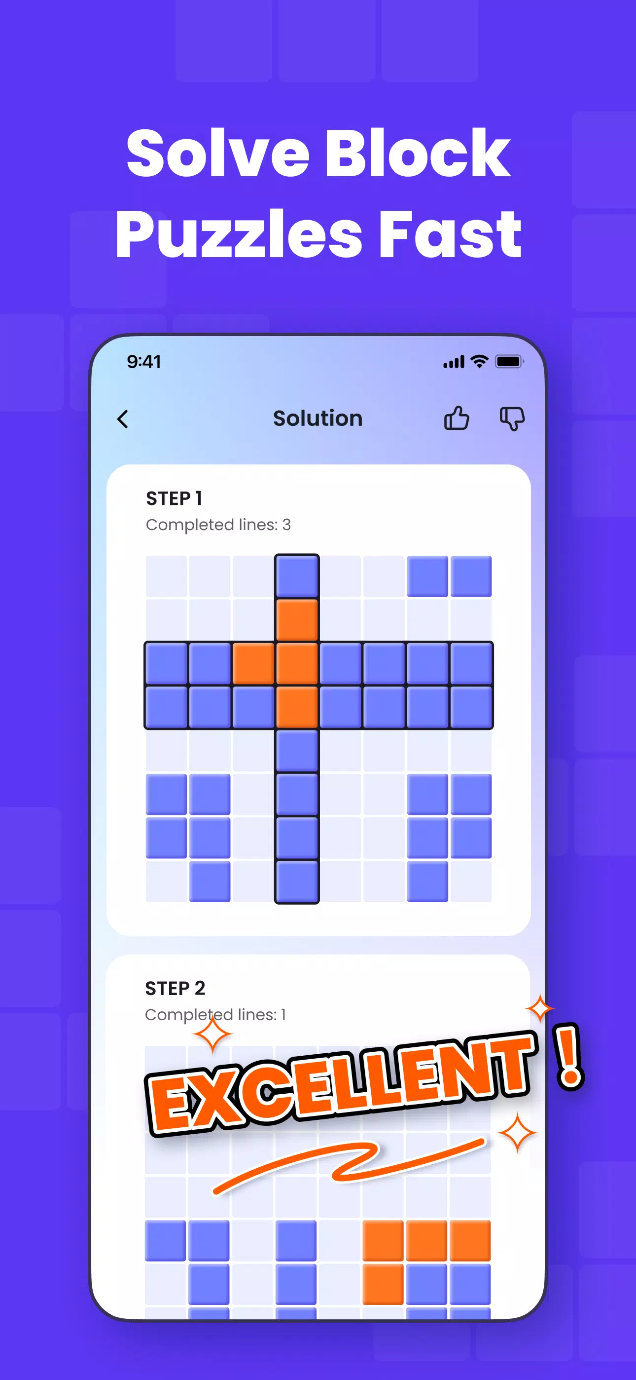 Block Puzzle Solver Schermafbeelding 0