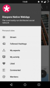 Diaspora Native WebApp Ekran Görüntüsü 2