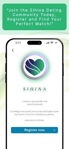 Sihina (සිහින) - Online Dating スクリーンショット 1