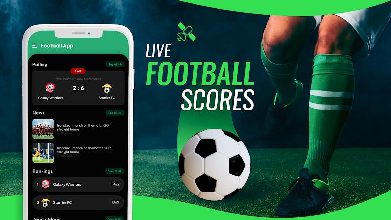 Live football: Live Soccer Ảnh chụp màn hình 0