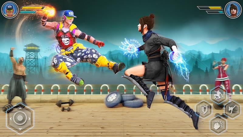 Fighting games: Karate Kung Fu Ekran Görüntüsü 0