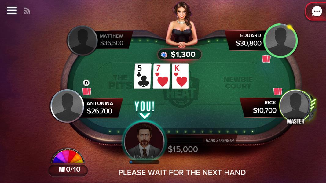 Poker Heat™: Texas Holdem Poker Captura de pantalla 2