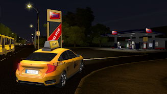 Taxi Driving Simulator Game 3D Captura de tela 3