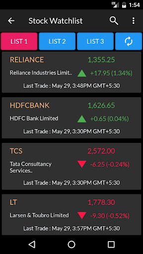 Schermata NSE BSE Indian Stock Quotes - Live Market Prices 3