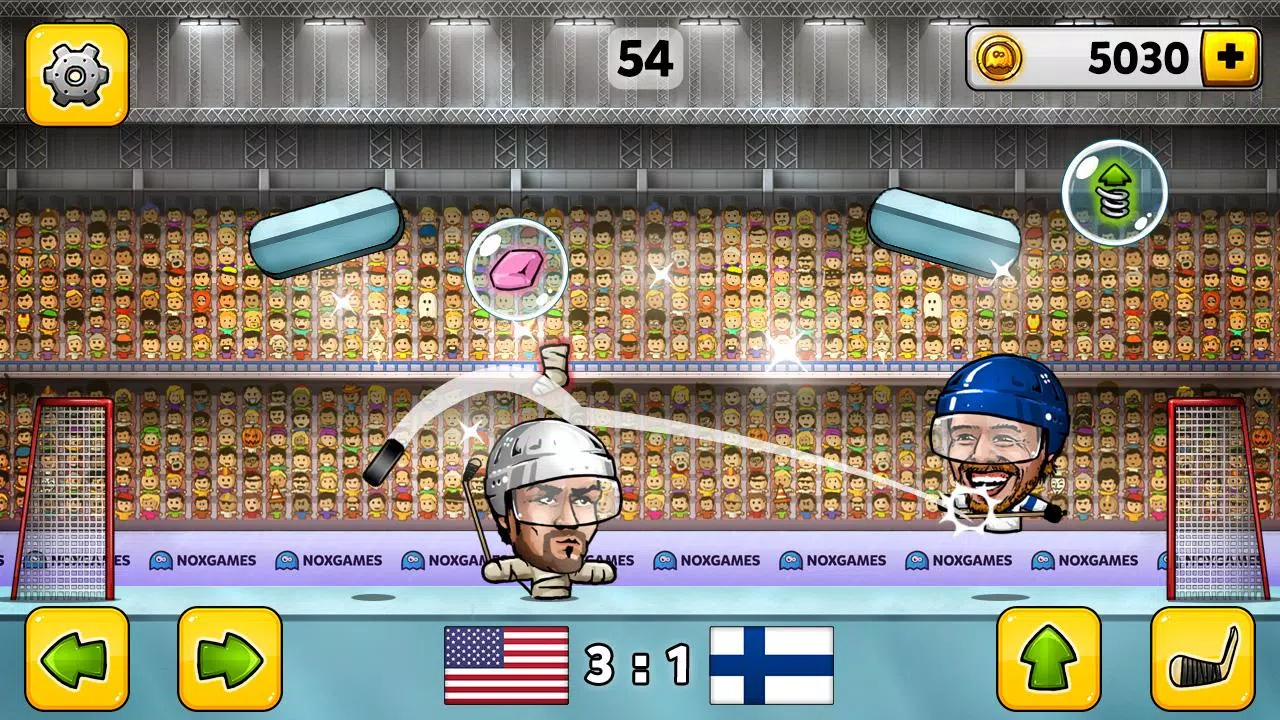 Puppet Hockey Ekran Görüntüsü 1