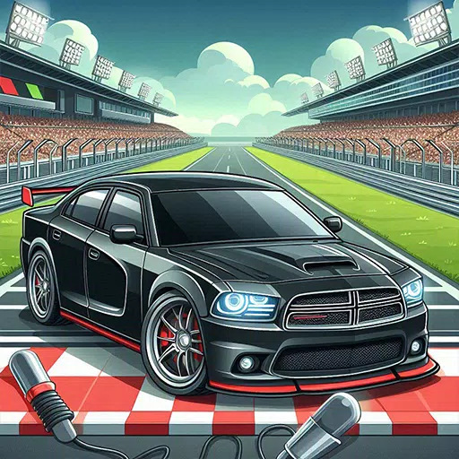 Black Dodge Car Game