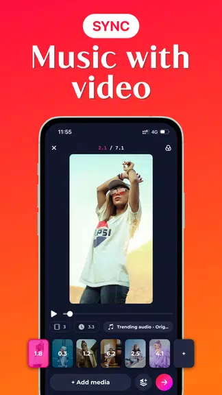 Template Video Maker & Editor スクリーンショット 3