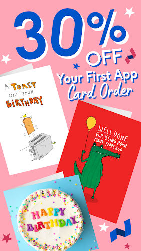 Moonpig Birthday Cards & Gifts Captura de pantalla 0