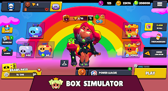 Box Simulator Mandy Brawl Star Скриншот 1