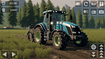 Farmland Tractor Farming Games Zrzut ekranu 1