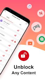 Schermata VPN Kitten: Free Unlimited VPN Proxy & Secure WiFi 2