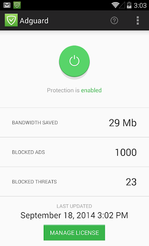 AdGuard Ad Blocker Captura de pantalla 0