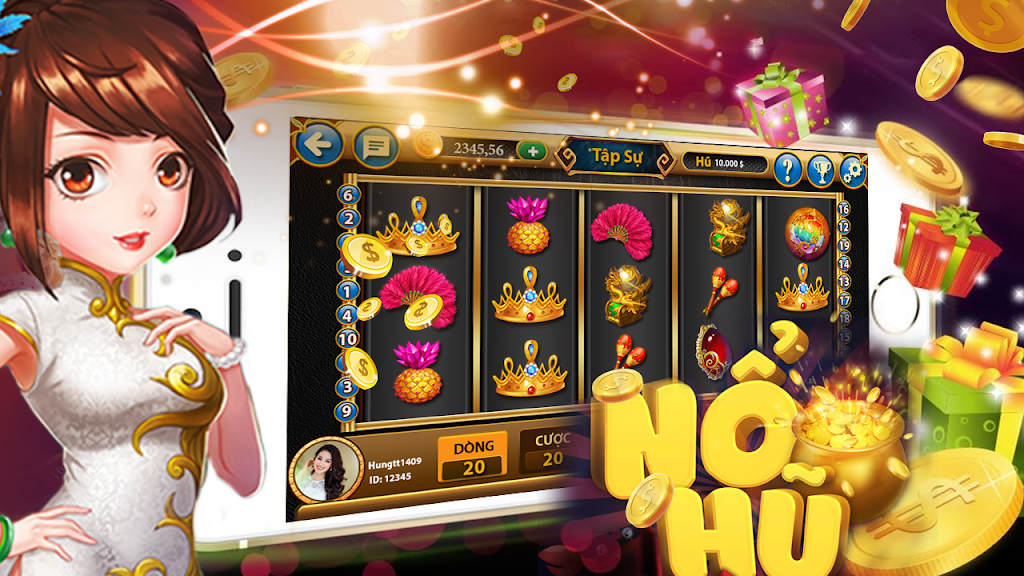 Slot - Vuong quoc lucky, Game Danh Bai Doi Thuong Captura de pantalla 0