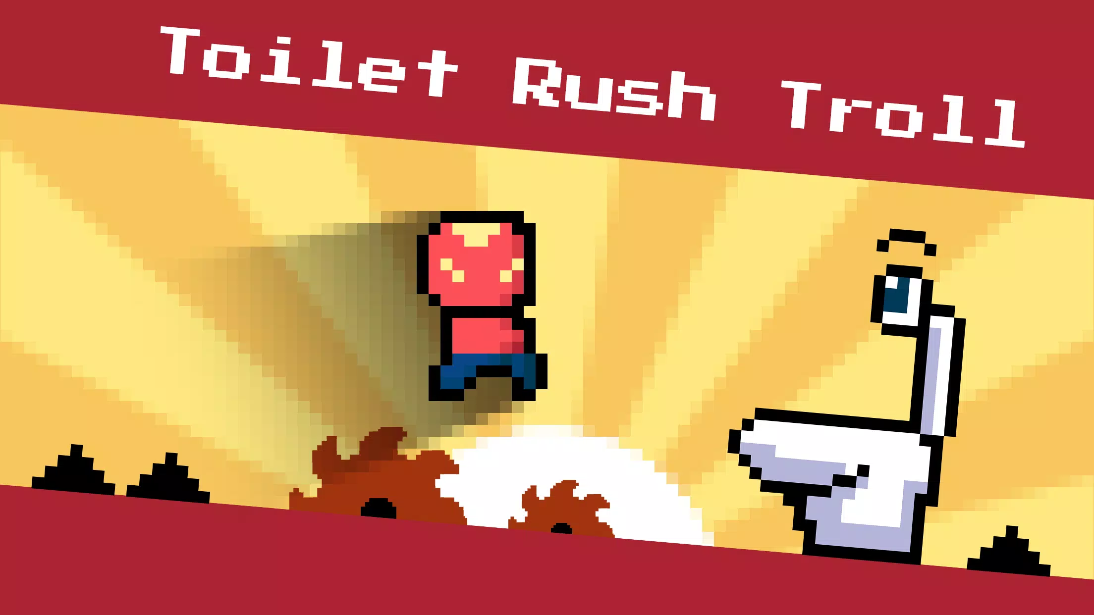 Toilet Rush Troll Screenshot 0