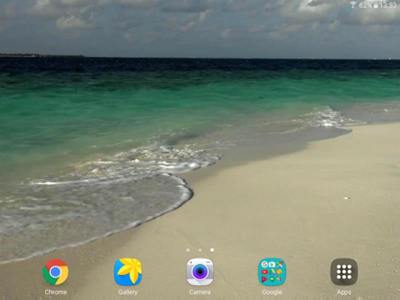 Tropical Beach Live Wallpaper スクリーンショット 0