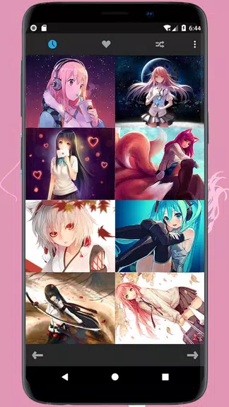 Beauty Anime Girls Wallpapers 스크린샷 0