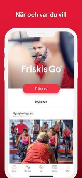 Friskis Go Ekran Görüntüsü 1