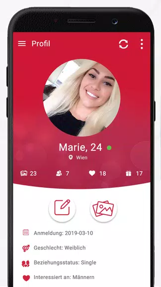 Österreich Chat und Dating Capture d'écran 3