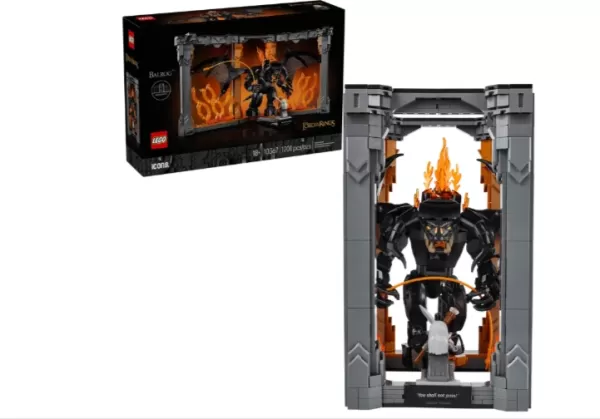 Lord of the Rings: Balrog Book Nook LEGO set