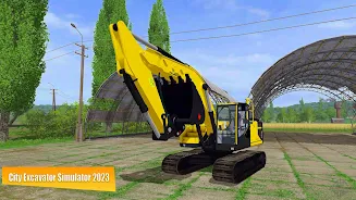 City Excavator Simulator 2023 Captura de pantalla 1