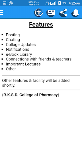 RKSD College of Pharmacy Capture d'écran 2