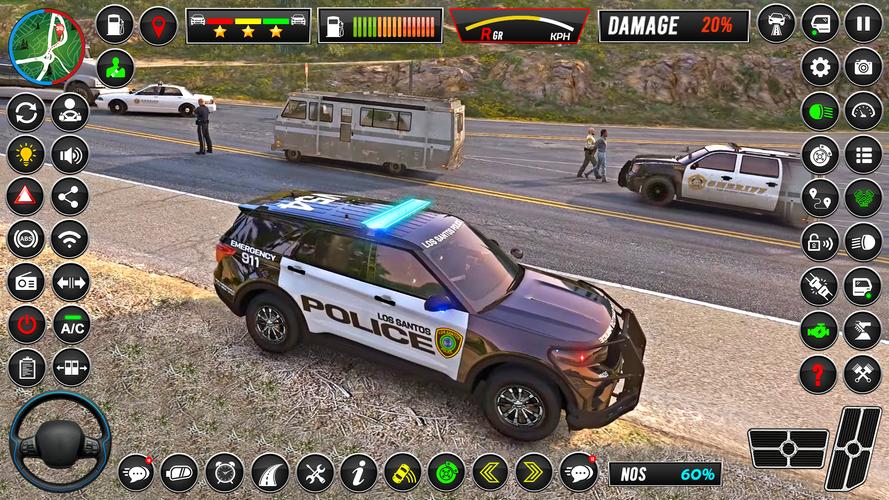 City Police Cop Car Driving 3D Tangkapan skrin 2