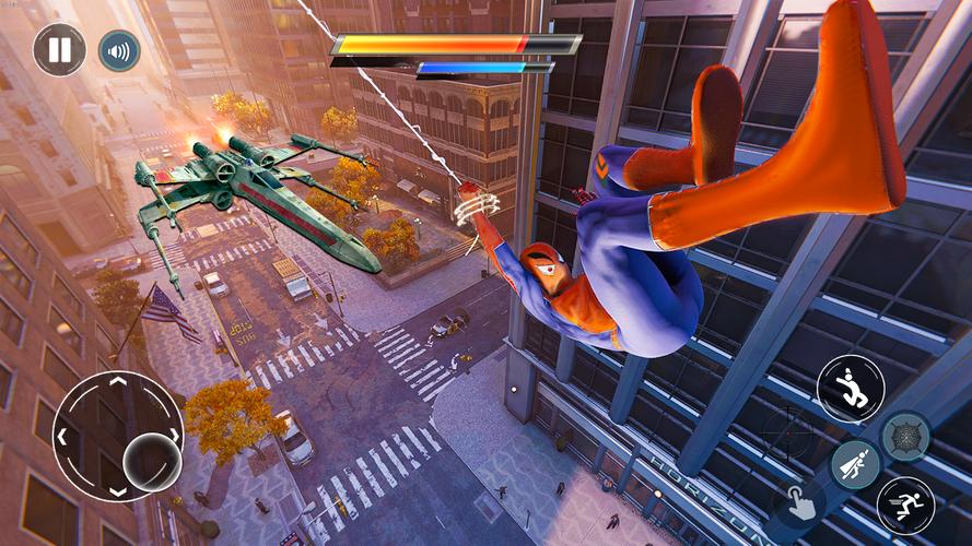 Spider Games :Epic Spider Hero Tangkapan skrin 2