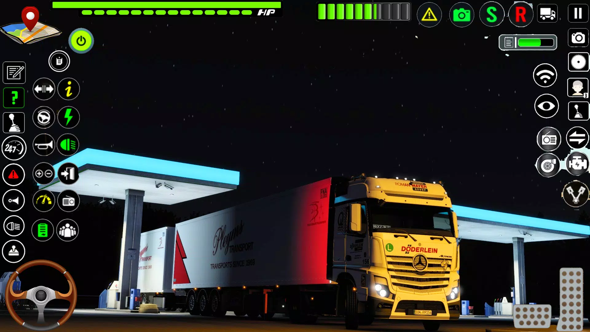 Cargo Truck Games Truck Sim 3D Captura de tela 2