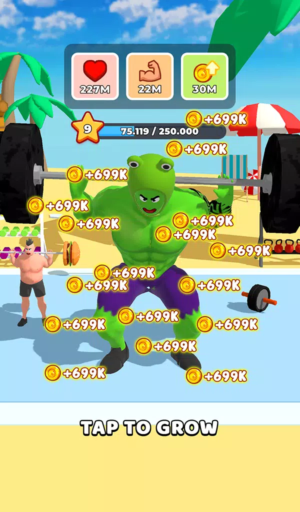 Gym Idle Clicker: Fitness Hero 螢幕截圖 2