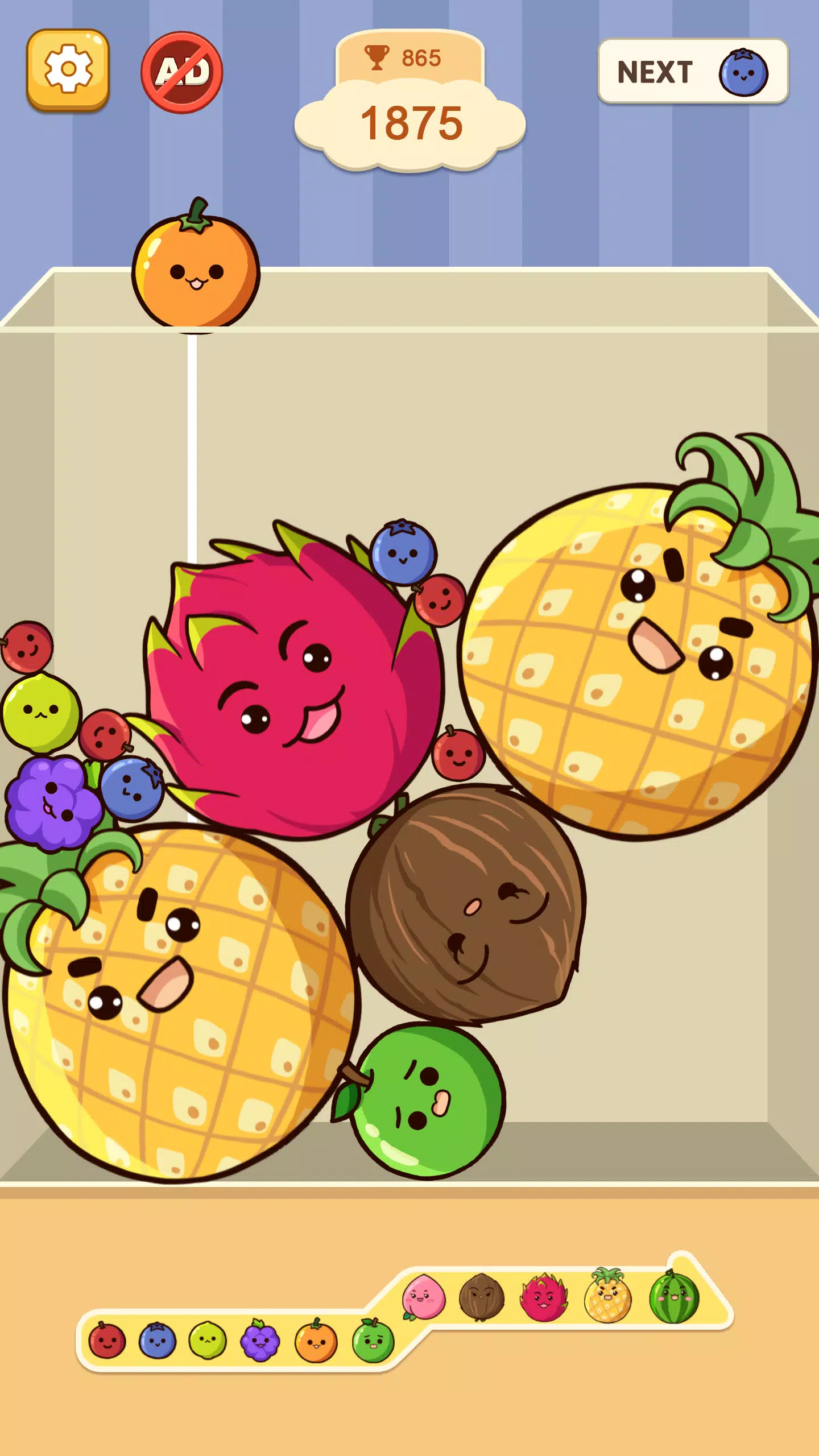 Schermata Fruit Merge: Juicy Drop Game 3