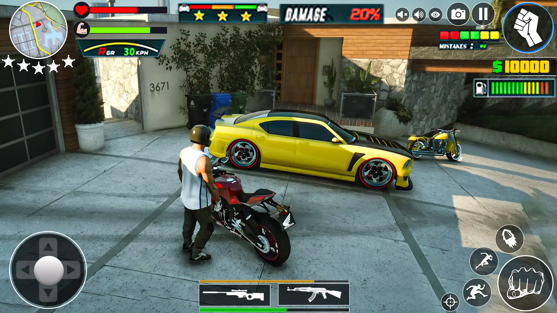 Vegas City Gangster Crime Game 스크린샷 1