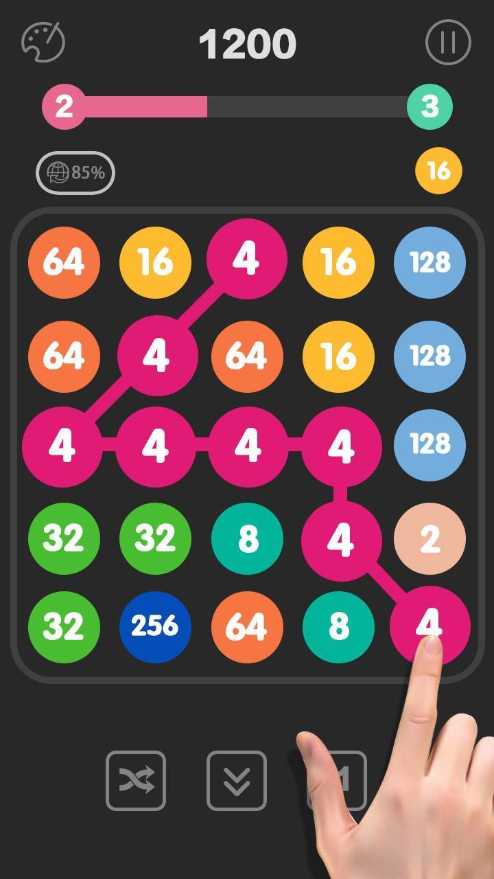 2048-Number Puzzle Games 螢幕截圖 3