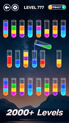 Color Water Sort : Puzzle Game ภาพหน้าจอ 1