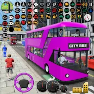 US Bus Simulator Bus Games 3D Screenshot 2