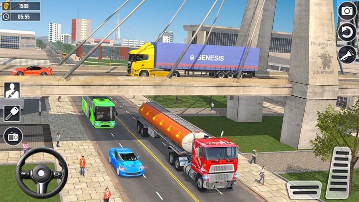 Oil-Truck Games: Driving Games Capture d'écran 3