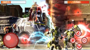 Superheroes Street Fighting Game: Infinity Karate ภาพหน้าจอ 0