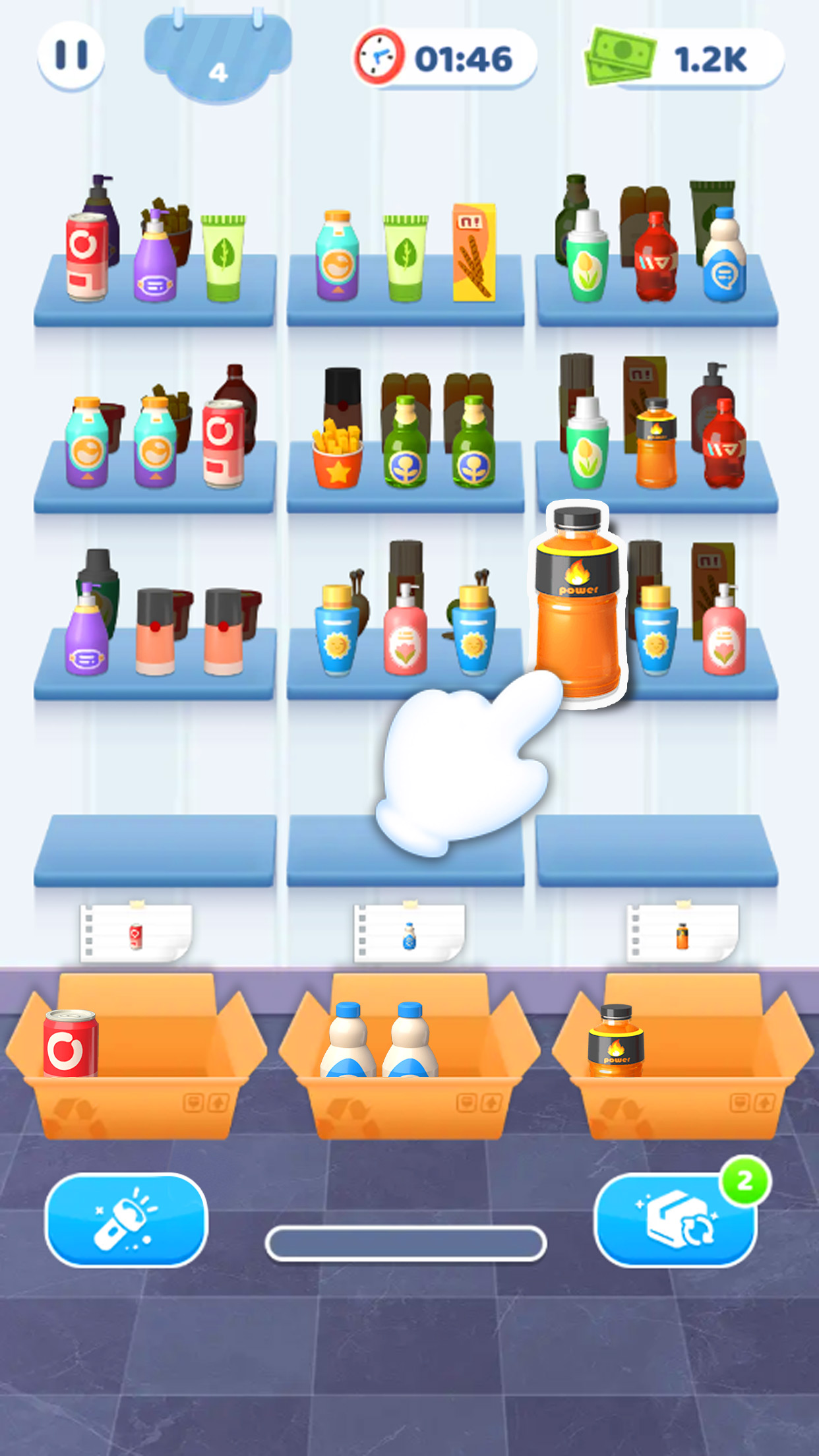 Shelf Sort: Goods Sort & Pack ภาพหน้าจอ 3