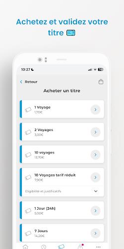 TBM - M-ticket et mobilités Screenshot 2