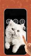 Kitty Cat Pin Lock Screen Captura de tela 2