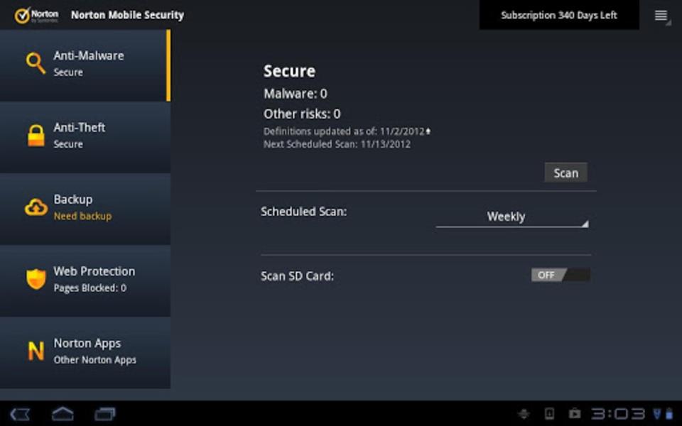 Norton 360: Mobile Security Captura de pantalla 2