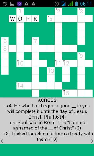 Bible Crossword ภาพหน้าจอ 2